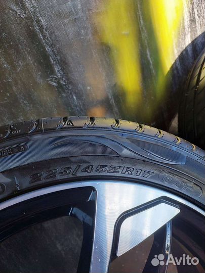 Литые диски с резиной r17