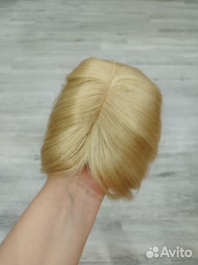 Накладка из натуральных волос