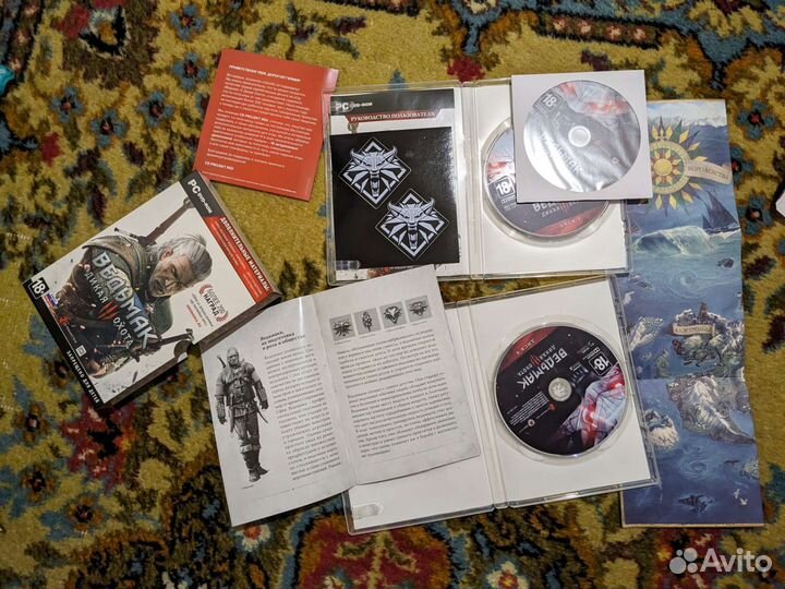 Ведьмак 1, 3 + каменные сердца. Расширенные