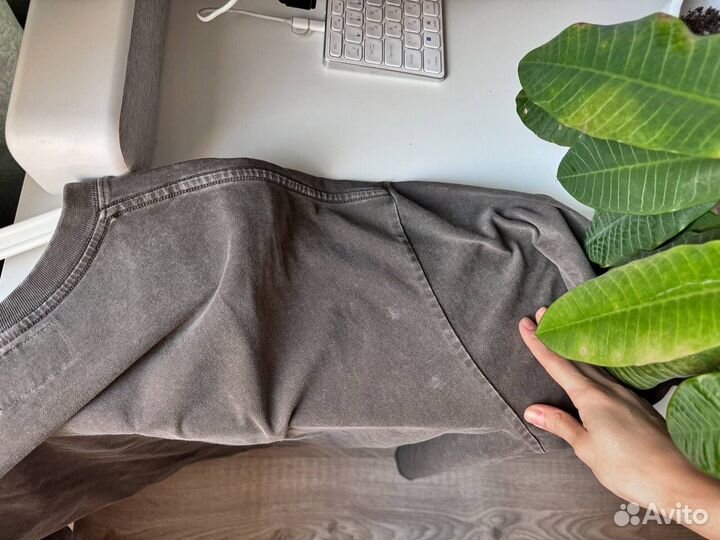 Футболка гармент дай off street оверсайз