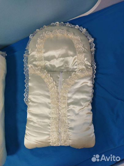 Конверт на выписку и одеяло, зимний