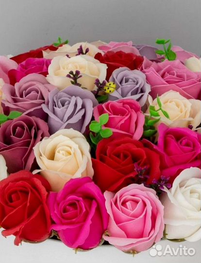 Мыльные розы букеты