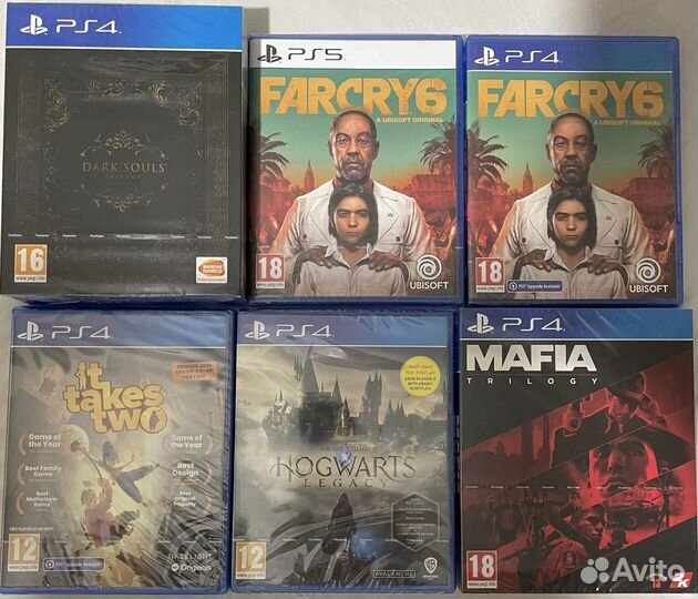 Диски с играми на ps4/ps5, (продажа, обмен)