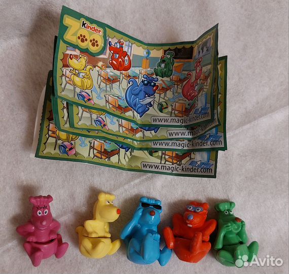 Игрушки из киндера