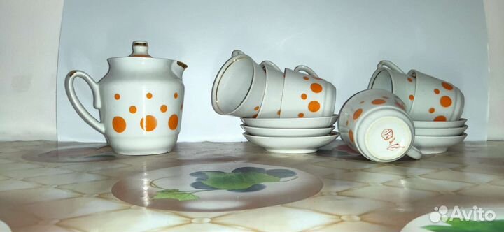 Сервиз чайный - кофейный гфз