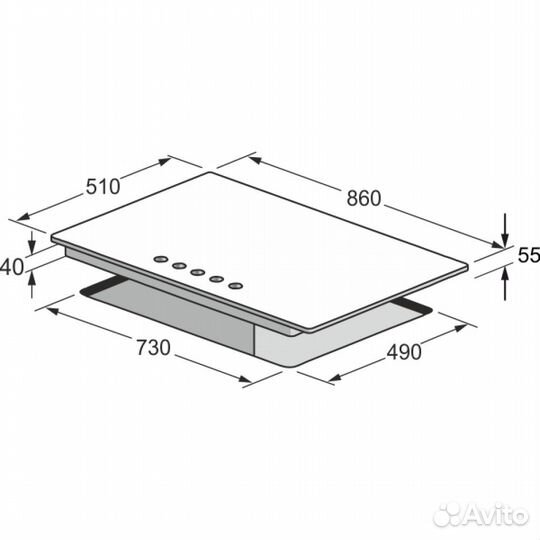 Варочная панель Kaiser KG 9357 Turbo