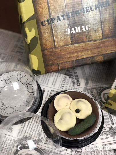 Шоколадные пельмени в подарок мужчине