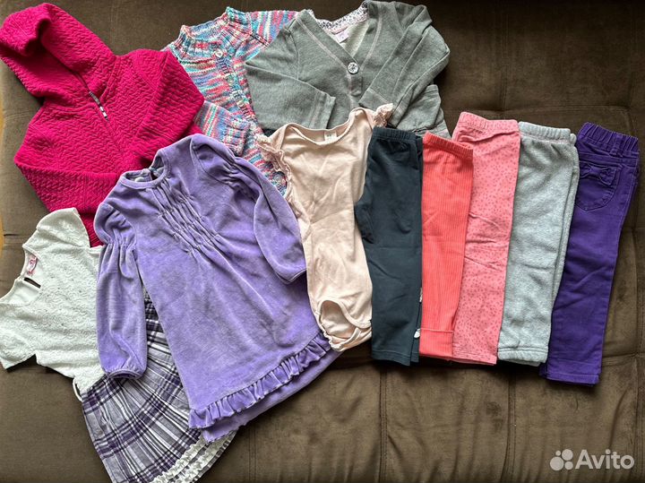 Пакет вещей на девочку 92