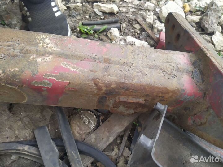 Ось бпв для полуприцепа. Дисковые тормоза