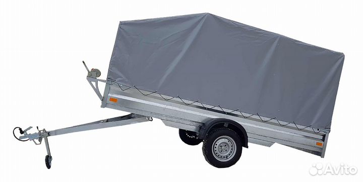 Прицеп легковой Спутник 3,0х1,5 метра.Оцинкованный