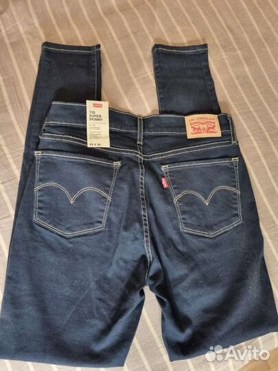 Джинсы levis 710 super skinny