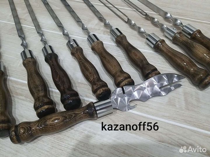 Шампура для шашлыка / подарок мужчине