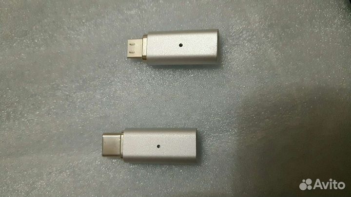 Магнитный адаптер micro USB type C