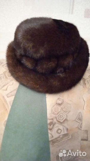 Шляпа женская норковая