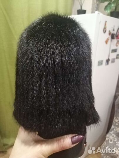 Шапка норковая женская