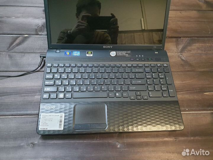 Ноутбук Sony Vaio vpceh Black