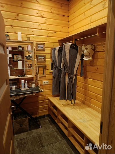 Баня на дровах, сауна с бассейном