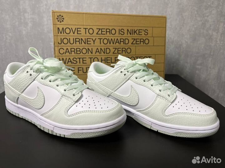 Кроссовки Nike Dunk Low White Mint