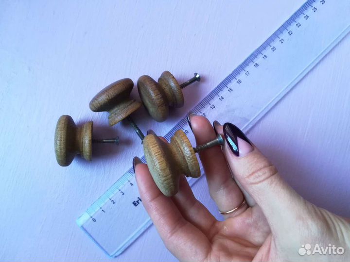 Деревянные ручки для мебели