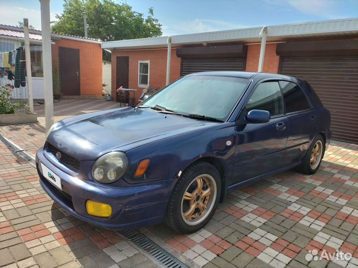 Subaru Impreza 1.5 МТ, 2002, 282 000 км