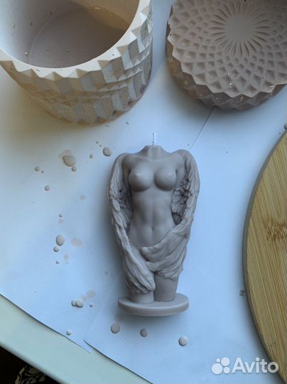 Свечи ручной работы для интерьера