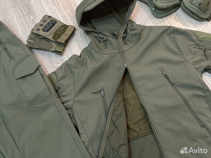 Костюм демисезонный флис, Софт Шелл все размеры