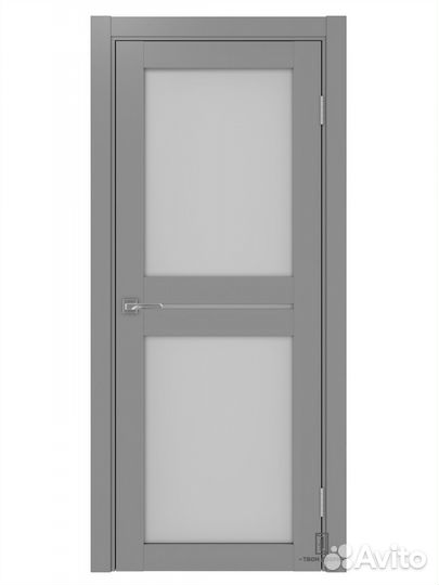 Дверь межкомнатная Оптима Порте 520.222, белый лед