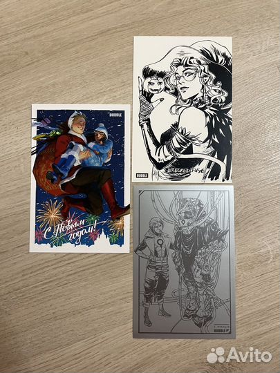 Открытки Bubble