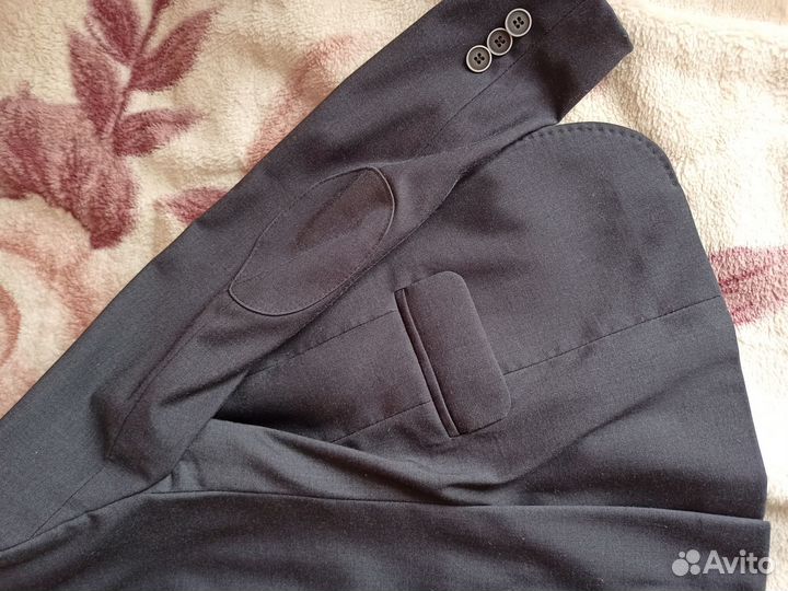 Школьный костюм для мальчика 134 серый