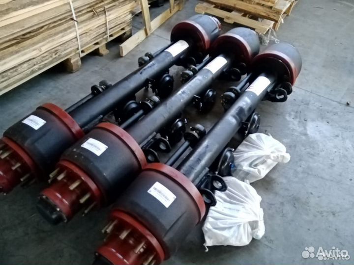 Оси полуприцепа и полуприцепа чмзап