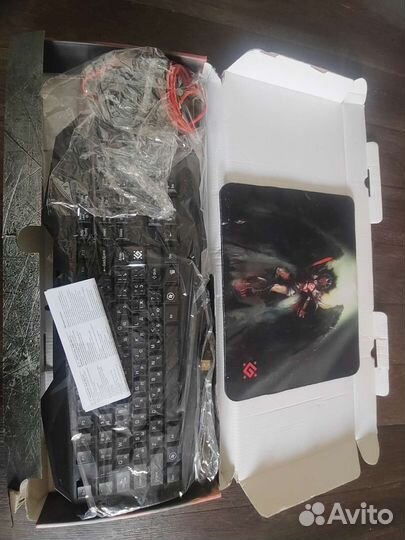 Мембранная клавиатура и мышка