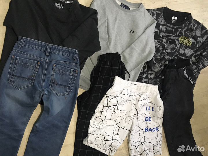 Вещи пакетом на мальчика подростка