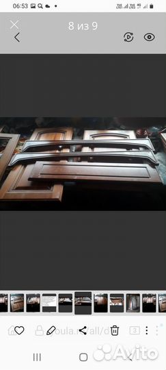 Фасады дубовые для кухни