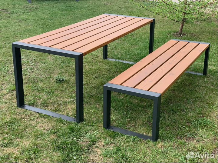 Садовая мебель, лавочка, скамейка, стол