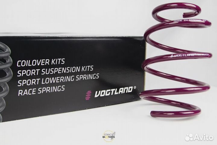 Пружины Vogtland с занижением BMW 6 Серия E24