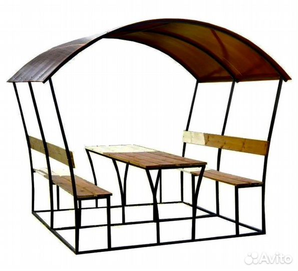 Беседка для дачи, любого размера и вида