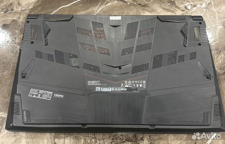 Игровой ноутбук msi rtx 3060