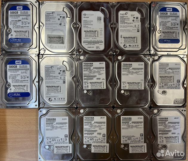 Жесткие диски для пк