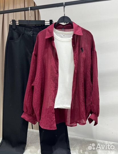 Рубашка polo ralph lauren женская