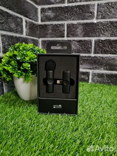 Беспроводной петличный микрофон K-9 lightning