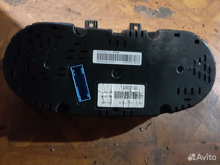 Панель приборов Фольксваген поло