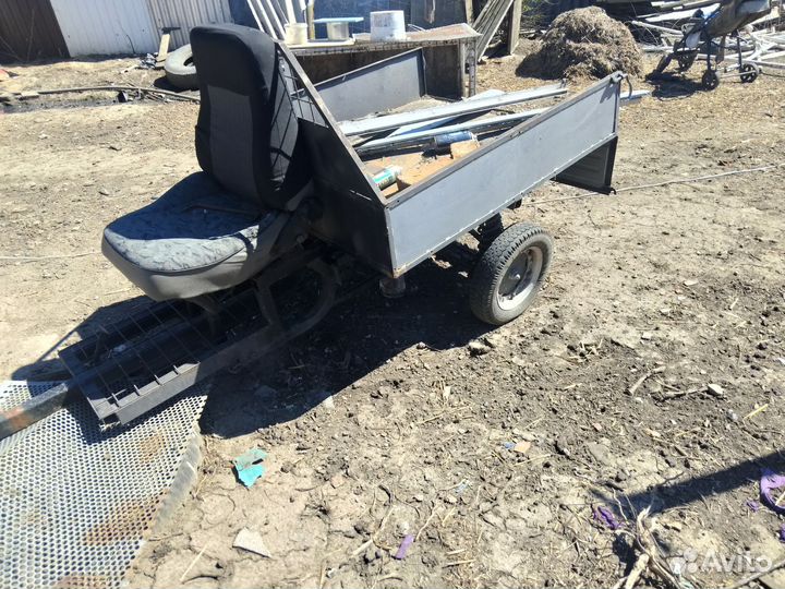 Прицеп для мотоблока самодельный