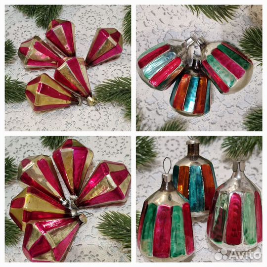 Елочные игрушки СССР