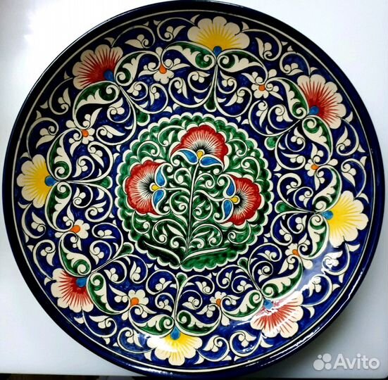 Блюдо(Ляган) узбекских мастеров