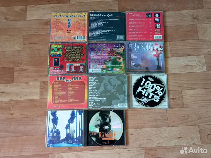 Cd диски музыка рэп rap