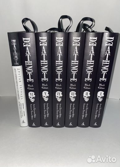 Тетрадь смерти манга + ранобэ другая тетрадь