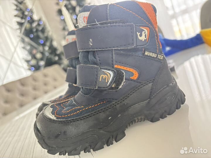 Ботинки зимние р24