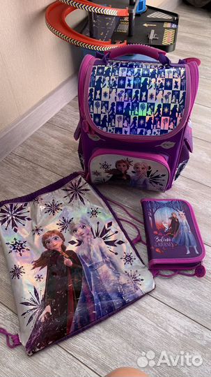 Рюкзак школьный для девочки бу
