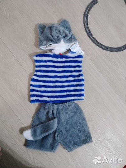 Костюм Кот Матроскин 104-116