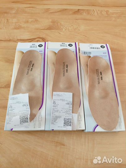 Стельки ортопедические (правые)